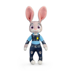 Disney 迪士尼 正版疯狂动物城兔子朱迪公仔狐狸尼克毛绒玩具玩偶儿童生日礼物女