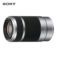 索尼（SONY）E 55-210mm F4.5-6.3 APS-C画幅变焦镜头 SEL55210 银色