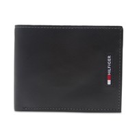 TOMMY HILFIGER Men's Slim Extra-Capacity Leather Wallet