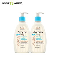 Aveeno 艾惟诺 燕麦保湿润肤舒缓柔嫩持久保湿 洗发水沐浴露354ml 洗护合一2瓶装