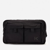 KENZO 凯卓 Men's Expandable Belt Bag - Black