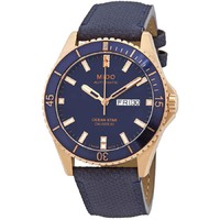 MIDO 美度 Mido Ocean Star Automatic Blue Dial Mens Watch M026.430.36.041.00