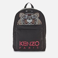 KENZO 凯卓 Men's Kampus Canvas Backpack - Black