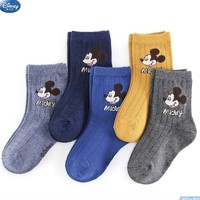 Disney 迪士尼 儿童袜子 5双装