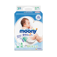 moony 尤妮佳纸尿裤S84片腰贴式婴儿尿不湿超薄透气畅透系列日本进口