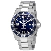 LONGINES 浪琴 Longines HydroConquest Blue Dial Stainless Steel Mens 44mm Watch L38404966