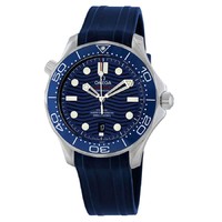 OMEGA 欧米茄 Omega Seamaster Automatic Blue Dial Mens Watch 210.32.42.20.03.001