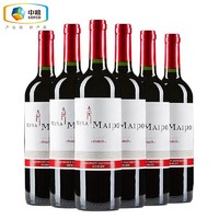 梦坡 智利进口红酒 干露集团 梦坡酒庄（MAIPO）梦坡经典干红葡萄酒 整箱750ML*6支装
