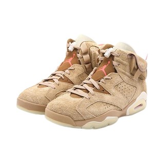 AIR JORDAN 正代系列 Air Jordan 6 Retro SP Travis Scott联名款 中性篮球鞋 DH0690-200 卡其棕 44.5