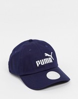 PUMA 彪马 Puma Essentials cap in navy