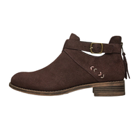 SKECHERS 斯凯奇 女士踝靴 44651 巧克力色 37.5