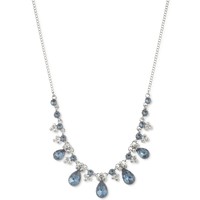 GIVENCHY 纪梵希 Pear-Shape Crystal Statement Necklace, 16\