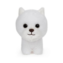 GUND 冈德 CLOSEOUT! GUND Pet Shop Westie Puppy Dog Plush Stuffed Animal, White, 6\