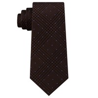 MICHAEL KORS Men's Dotted Glen-Check Silk Tie