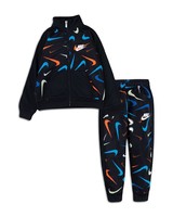 NIKE 耐克 Boys' Printed Tricot Zip Top & Joggers Set - Little Kid