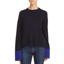 Theory Womens Wool Blend Crewneck Pullover Sweater