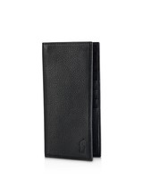 RALPH LAUREN Pebbled Leather Narrow Wallet