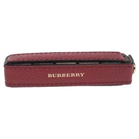 BURBERRY 博柏利 Burberry Red Leather Case & 5 Dice Set
