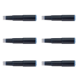 高仕（CROSS）钢笔常规替换墨囊8920 6支装蓝色