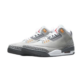 AIR JORDAN 正代系列 Air Jordan 3 Retro 男子篮球鞋 CT8532-012 灰色 43