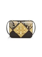 TORY BURCH Eleanor Exotic Diamond Quilted Leather Shoulder Bag