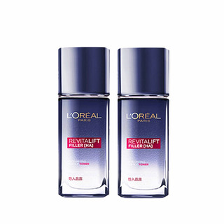 巴黎欧莱雅 欧莱雅   L'OREAL爽肤水玻尿酸晶露65ml*2(裸瓶)