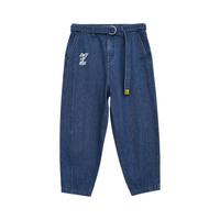 JACK&JONES 杰克琼斯 RADIOWOON联名 男士牛仔九分裤 221132112 深牛仔蓝 185/88A