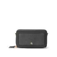 RALPH LAUREN Crosshatch Leather Danna Crossbody