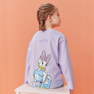 Disney baby DB131AA38 女童长袖T恤 蛋糕紫 120cm