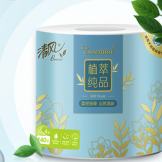 Breeze 清风 植萃系列 有芯卷纸 4层*140g*6卷