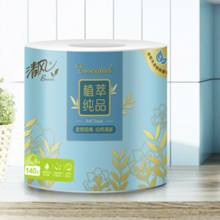 Breeze 清风 植萃系列 有芯卷纸 4层*140g*6卷