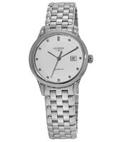 LONGINES 浪琴 Longines Flagship Automatic White Diamond Dial Stainless Steel Women's Watch L4.374.4.27.6