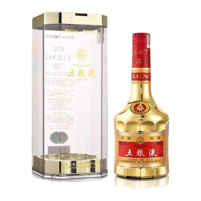 WULIANGYE 五粮液金装52%vol 浓香型白酒500ml 单瓶装【报价价格