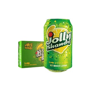 商品jollyshandy怡樂仙地低醇啤酒檸檬味330ml24聽