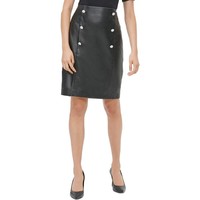 Calvin Klein Womens Embellished Casual Pencil Skirt