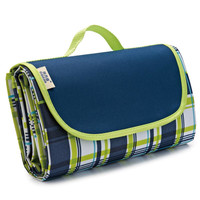 FLYVII 弗露特 户外防潮垫 蓝绿格子 145*180cm