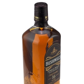 BUSHMILLS 布什米尔 16年 爱尔兰 单一麦芽威士忌 40%vol 700ml