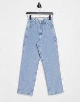 TOPSHOP Topshop Carpenter jeans in bleach