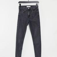 TOPSHOP Topshop Jamie skinny jeans in washed black