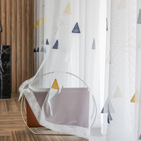 诺罗 三角形纱普通挂钩款 宽2米*高2米/1片