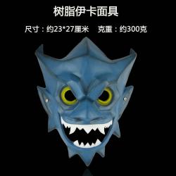 成龙历险记面具新动漫鬼影军团cos恶魔伊卡面具