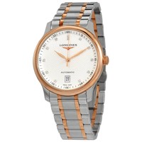 LONGINES 浪琴 Longines Master Collection Automatic Diamond White Dial Mens Watch L2.628.5.97.7