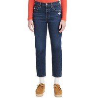 Levi's 李维斯 501® Cropped Straight-Leg Jeans