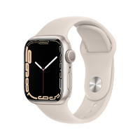 Apple 苹果 Watch Series 7 GPS版 41mm 星光色铝金属表壳