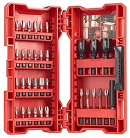 Milwaukee 4932430905 冲击钻和螺母驱动器套装(33 件),红色