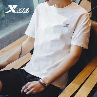 XTEP 特步 短袖t恤男夏季速干透气半袖T男士宽松上衣体恤运动服健身男装
