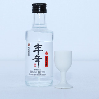 丰年 陈酿 玉田老酒 42%vol 浓香型白酒 200ml 单瓶装