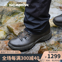 SCARPA 思卡帕 2020新SCARPA徒步鞋男鞋 Terra大地 GTX防水 全皮透气登山鞋户外鞋30020-200 棕色 41