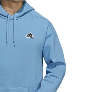 adidas 阿迪达斯 BADGE HOODIE 男子运动套头衫 HG1846 深蓝 XXL