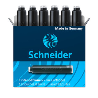 Schneider 施耐德 6601 钢笔墨囊 黑色 18支装
